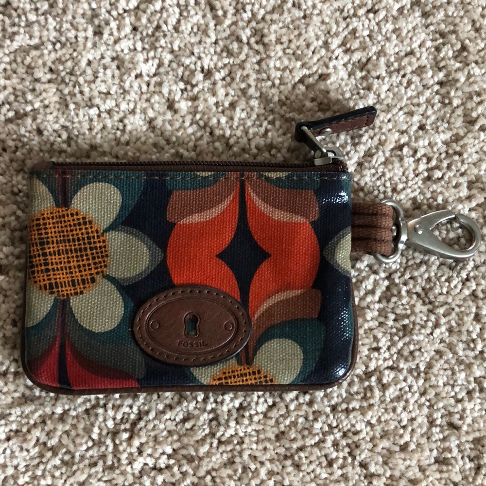Fossil keychain wallet